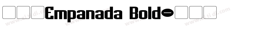 字体名Empanada Bold字体转换